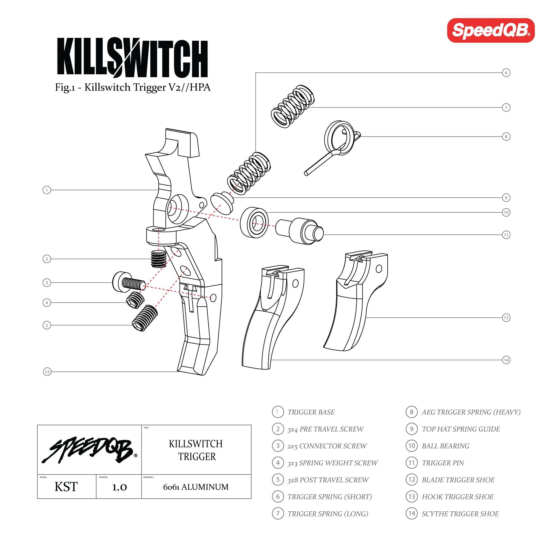 SPEEDQB KILLSWITCH TRIGGER